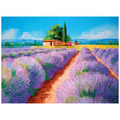500-Piece Clementoni Jigsaw Puzzle, Field of Lavender Scent