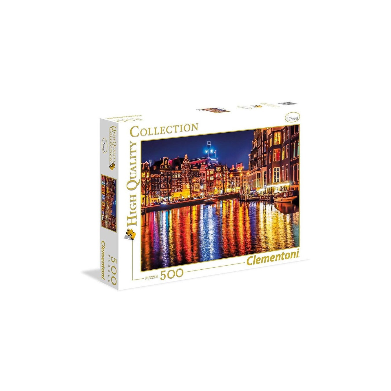 500-Piece Clementoni Jigsaw Puzzle, Amsterdam