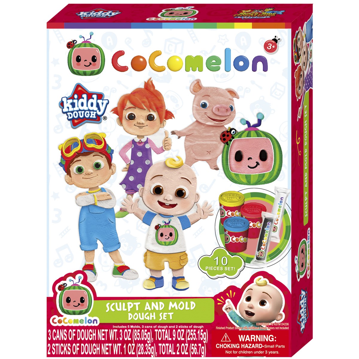 Cocomelon Sculpt & Mold Dough Set