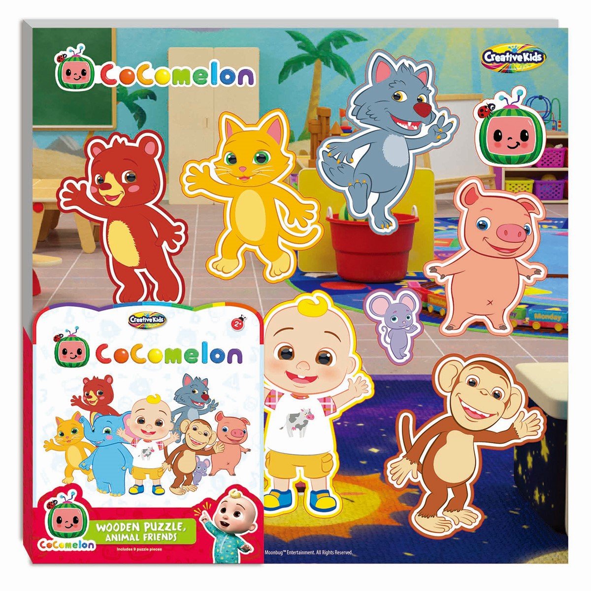 Cocomelon Chunky Puzzles, Numbers