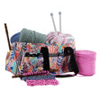Knitting Storage Bag, Bright Fern- 40x24x20cm