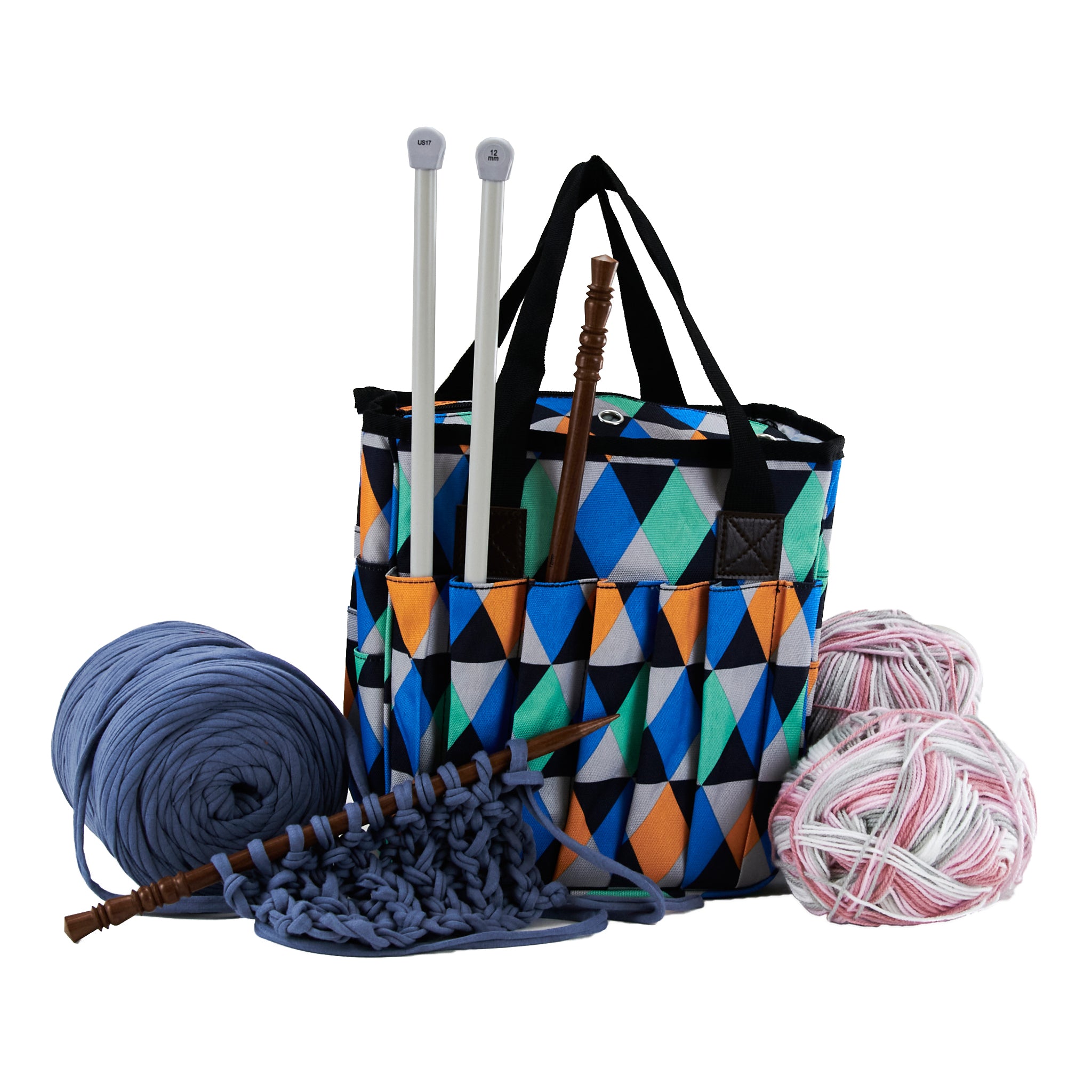 Knitting frame storage online bag