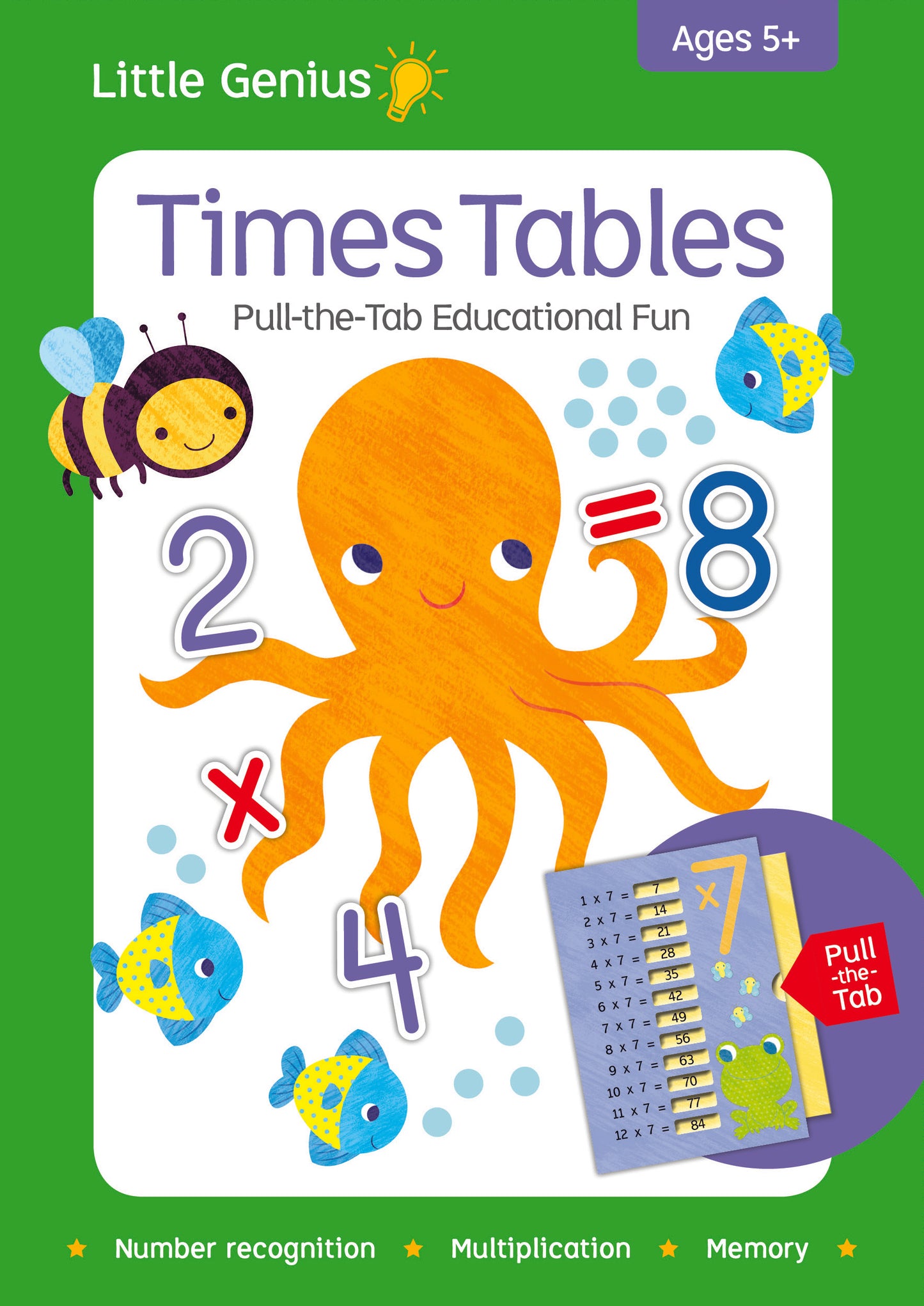 Little Genius Giant Flash Card Times Table