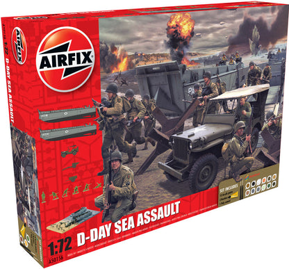 Airfix D-Day 75th Anniversary Gift Set, Sea Assault