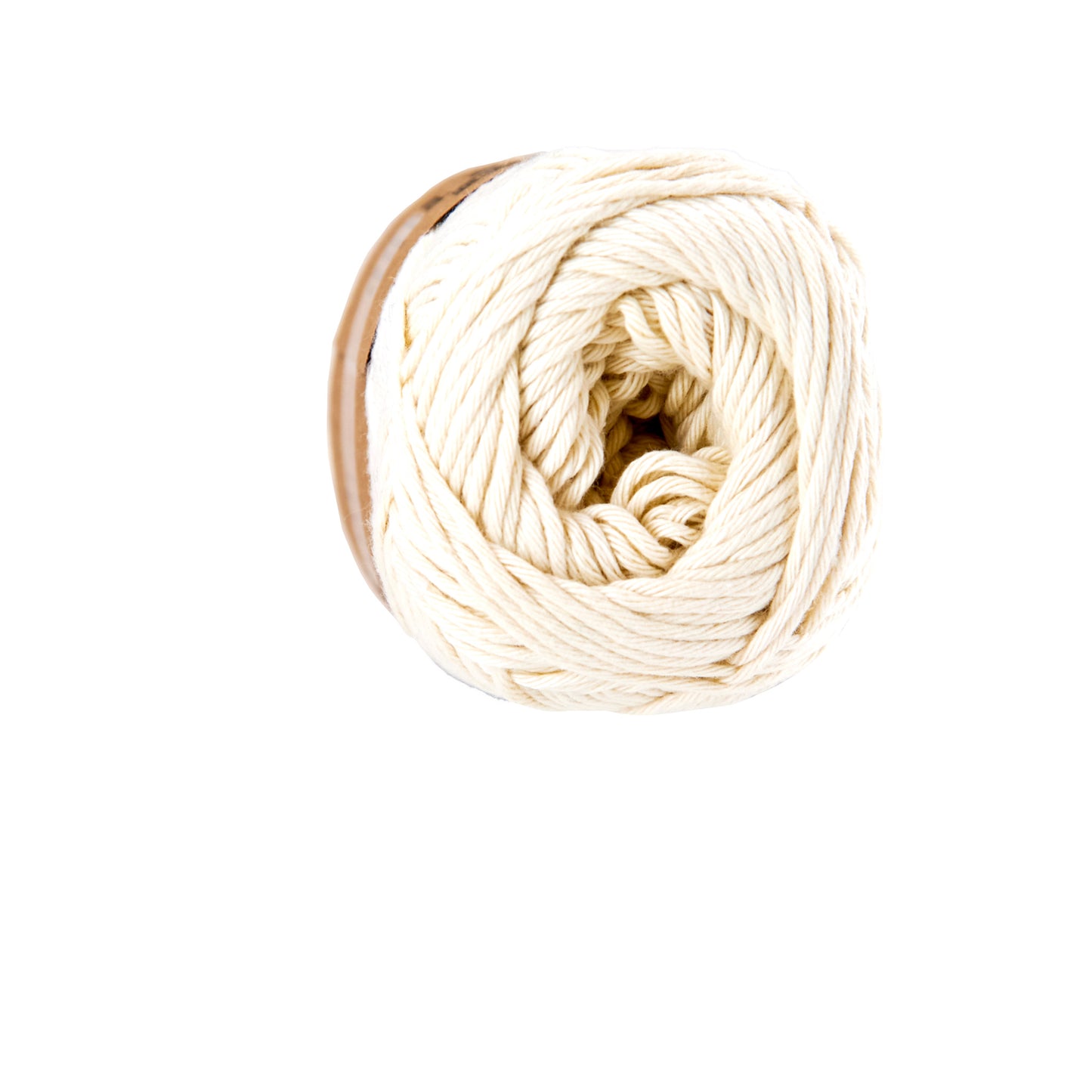 Makr Organic Cotton Yarn, Cream- 100g Cotton Yarn