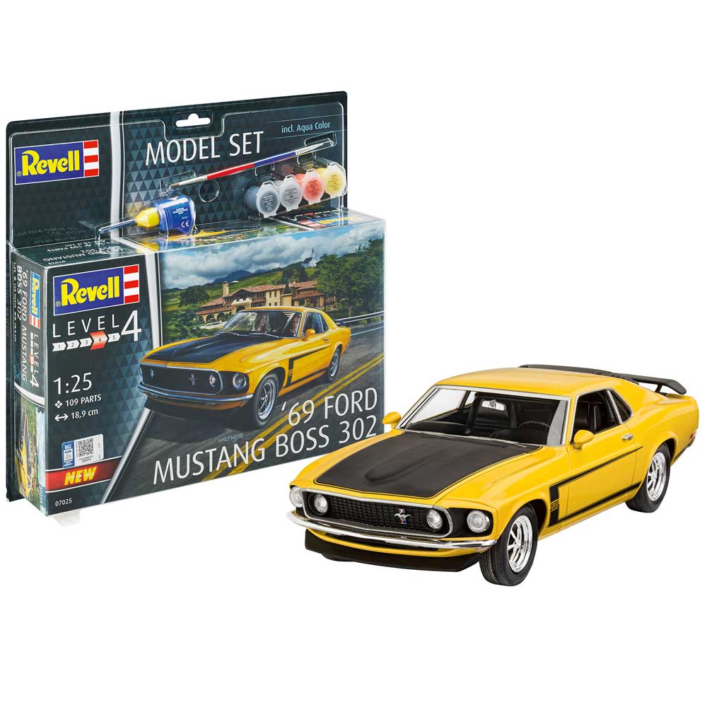 Airfix Revell 1969 Boss 302 Mustang