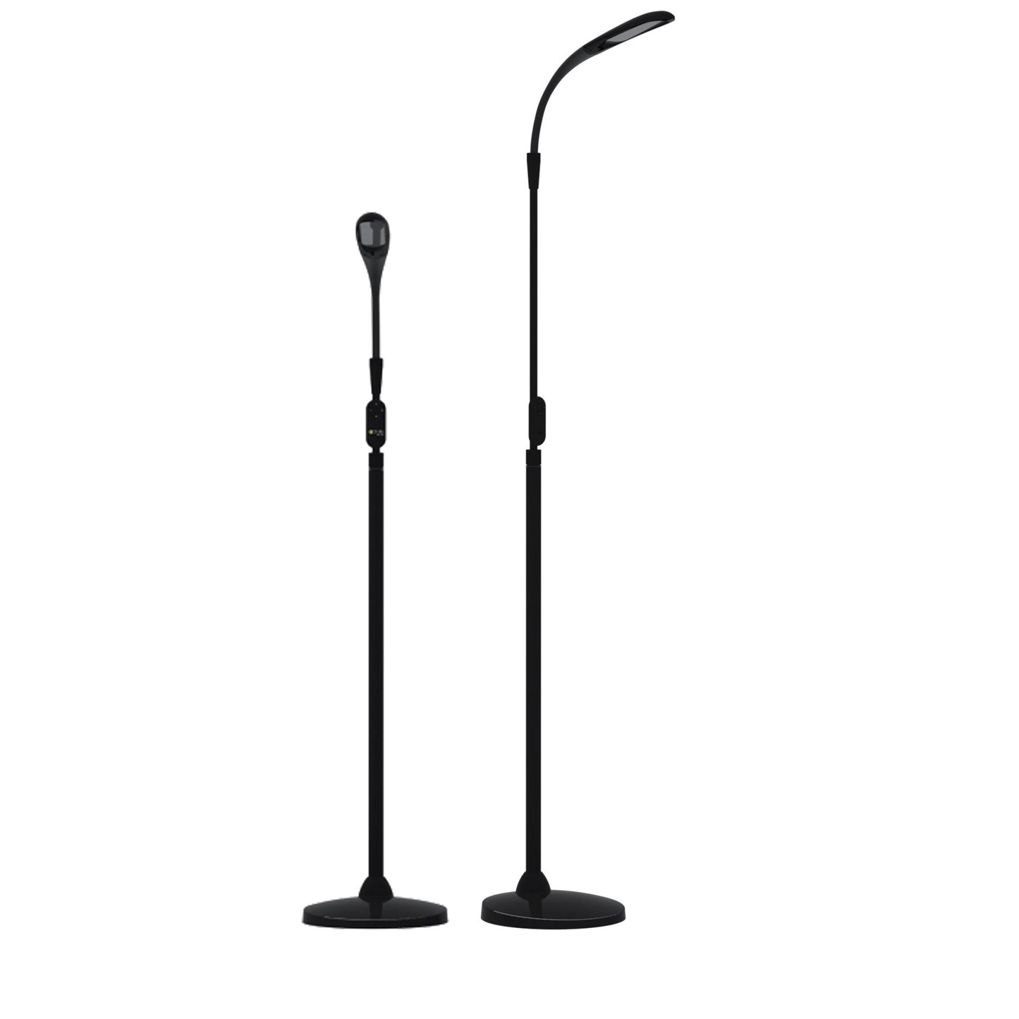 LED Stella Floor Lamp, Black