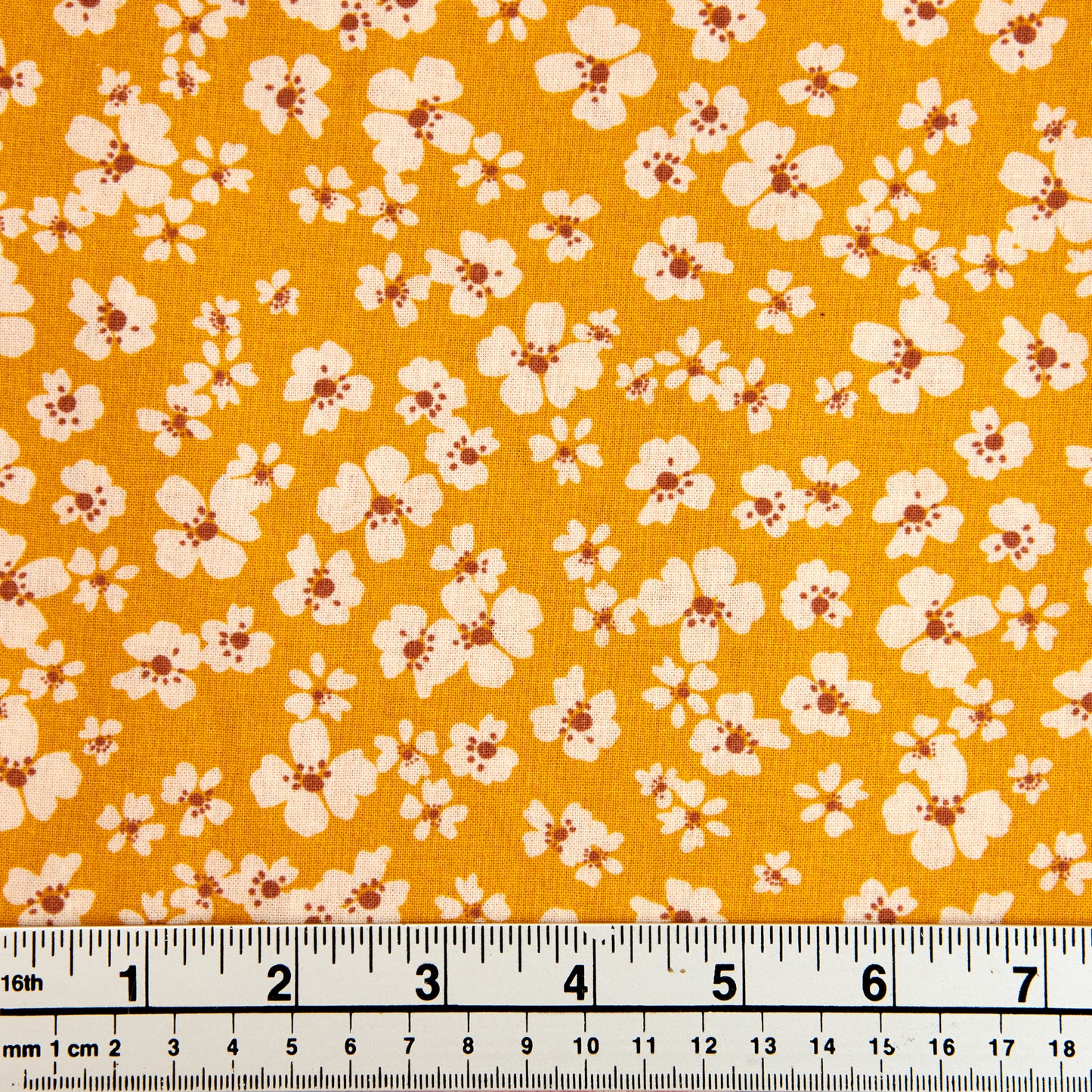 Craft Prints Fabric, Meadow Flowers, Pink Petals- Width 112cm