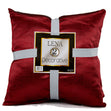 Lena 2pk Decorative Cushions, Burgundy- 45x45cm
