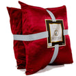 Lena 2pk Decorative Cushions, Burgundy- 45x45cm