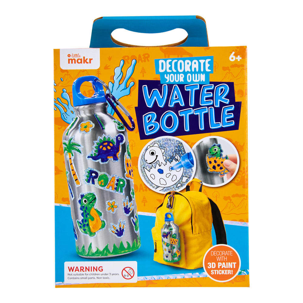 Little Makr Decorate Your Own Water Bottle