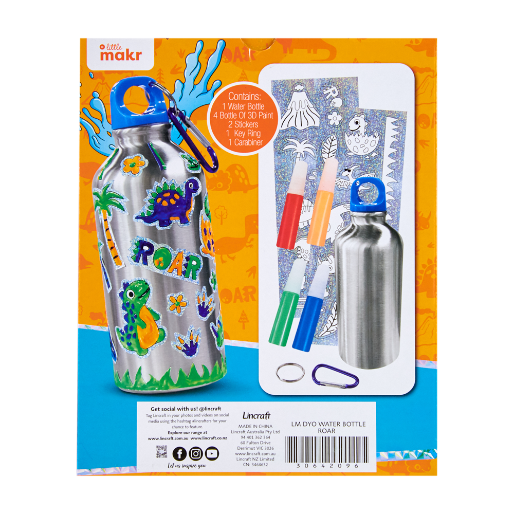 Little Makr Decorate Your Own Water Bottle