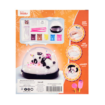 Little Makr Make Your Own Snow Globe, Panda