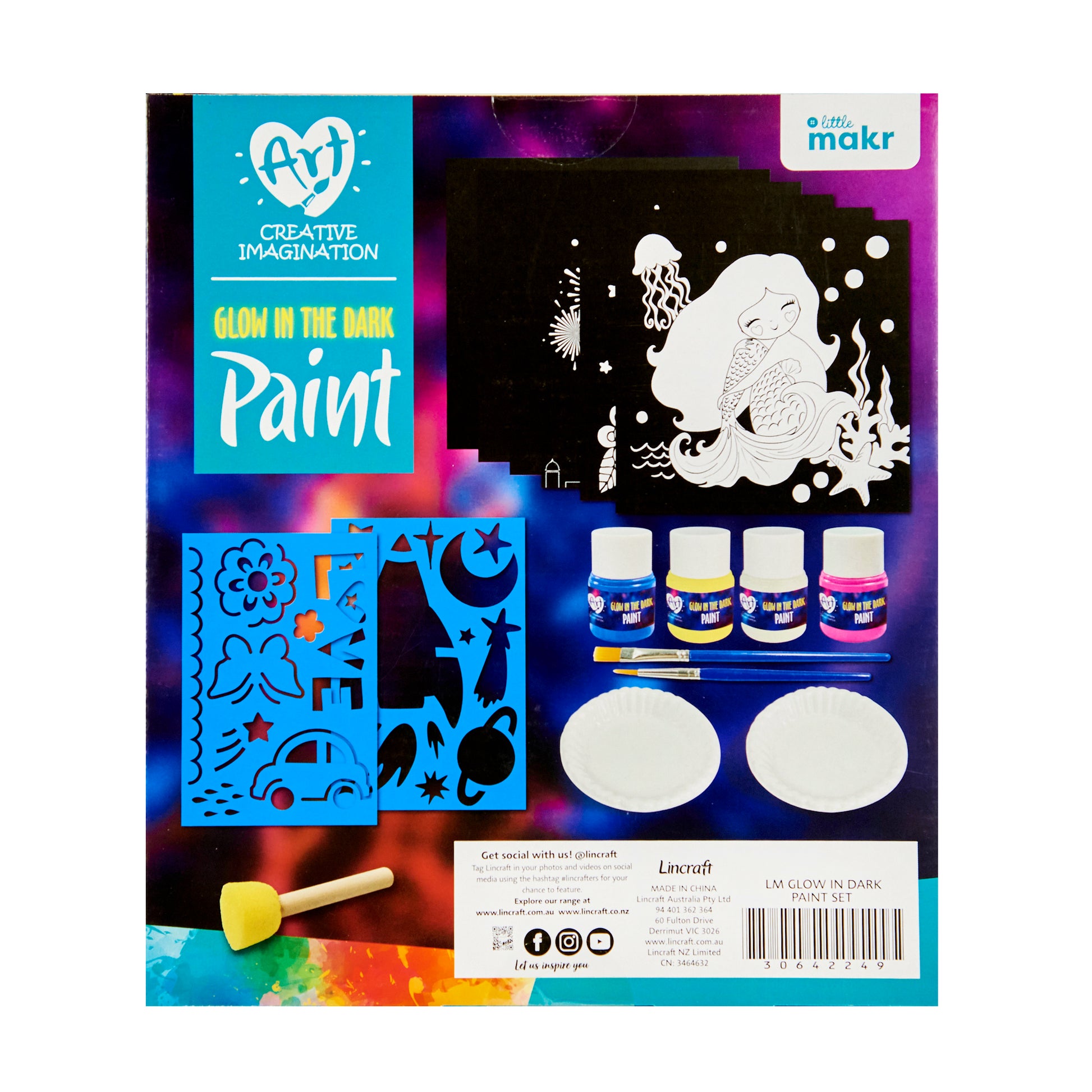 Little Maker Glow in the Dark Paint Kit