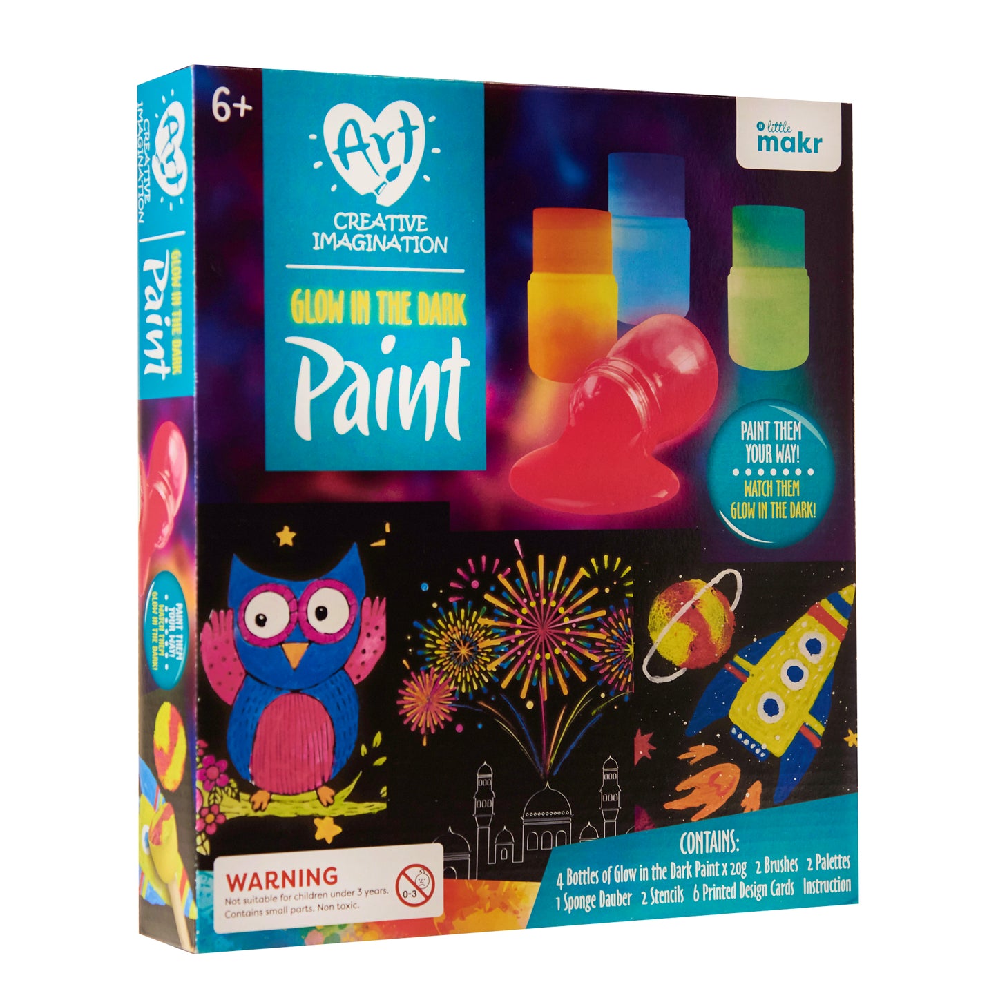 Little Maker Glow in the Dark Paint Kit