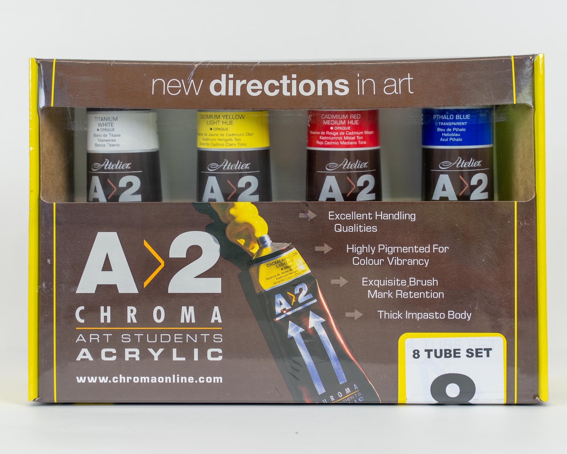 Chroma A2 Tube Sets 8 X 120ml