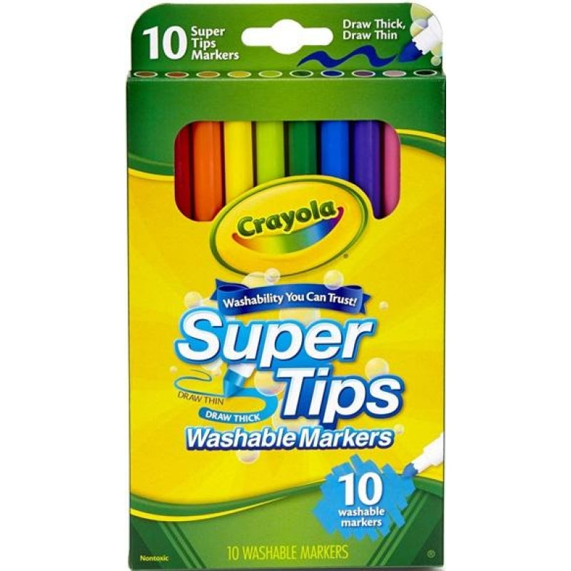 Crayola Supertips Markers- 10pk