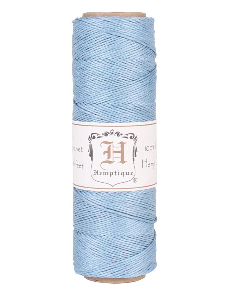 Hemptique Cord Spool #10, Light Blue- 25g