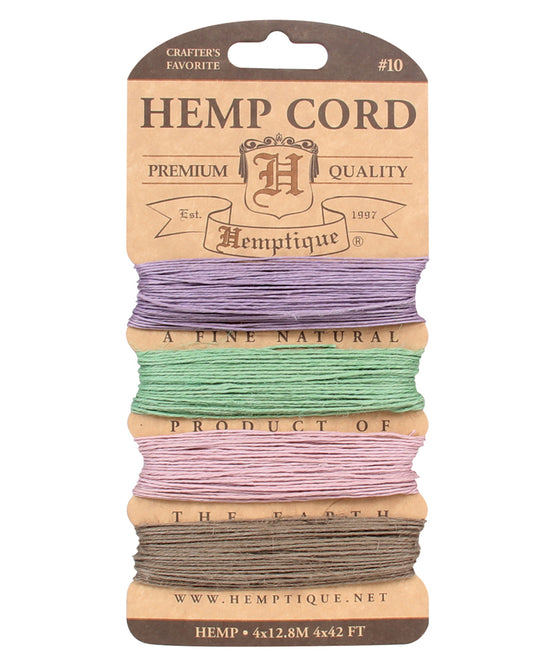 Hemptique Card Cord Set #10, Vintage 1