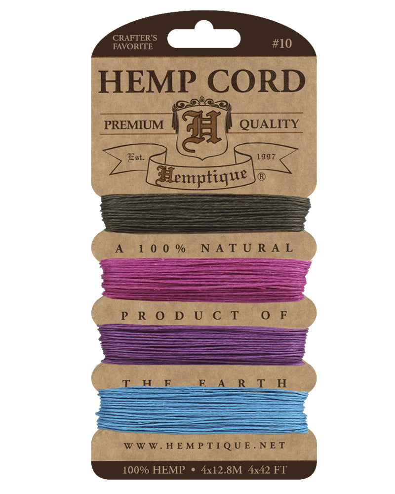 Hemptique Card Cord Set #10, Party