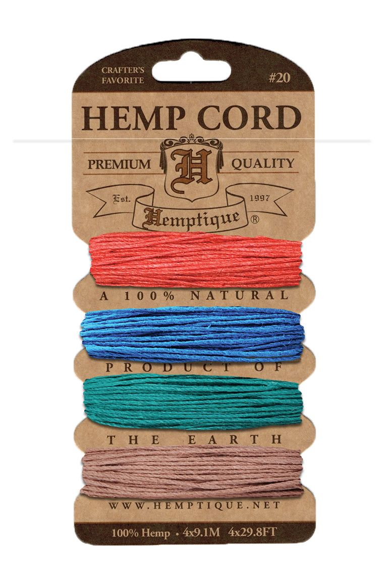 Hemptique Card Cord Set #20, New Mexico