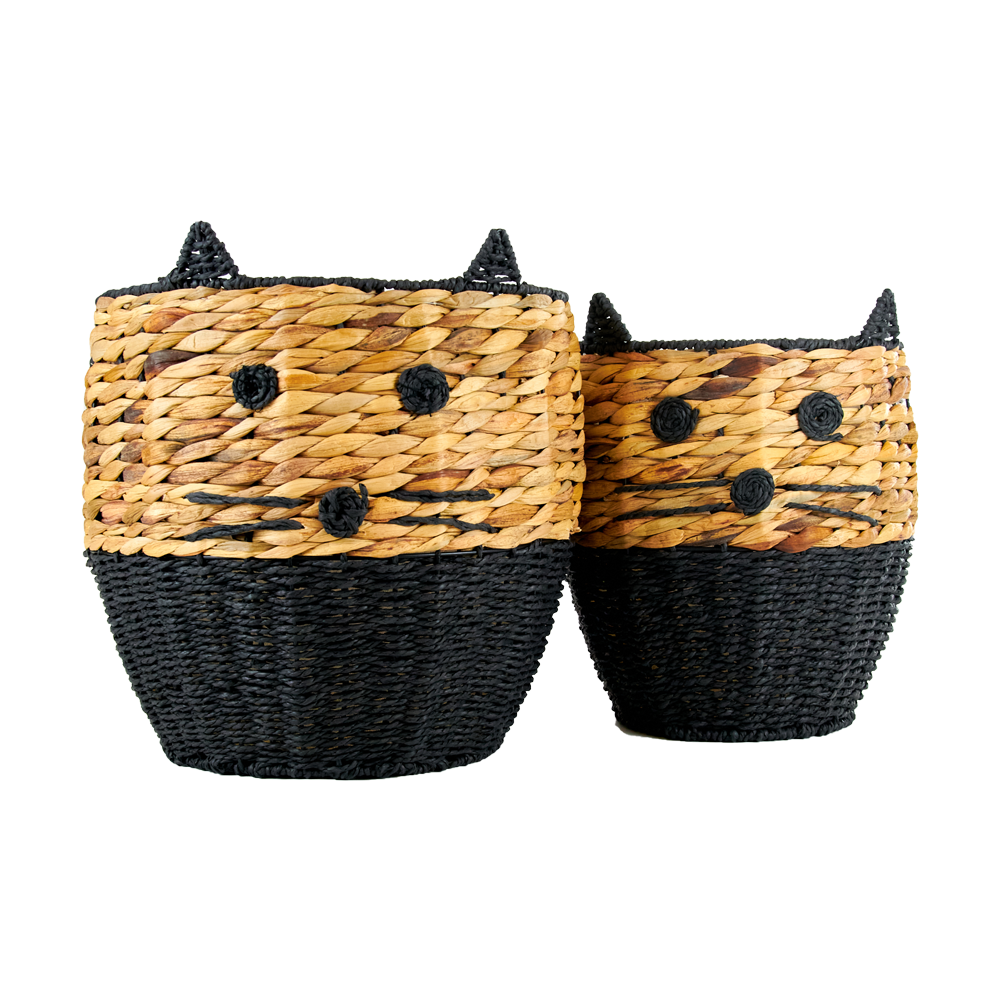 Knitting Storage Basket, Mouse- 30x28cm