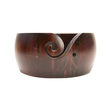 Makr Wooden Yarn Bowl, Brown