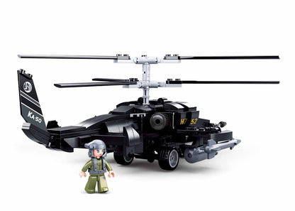 Sluban Black Shark Helicopter