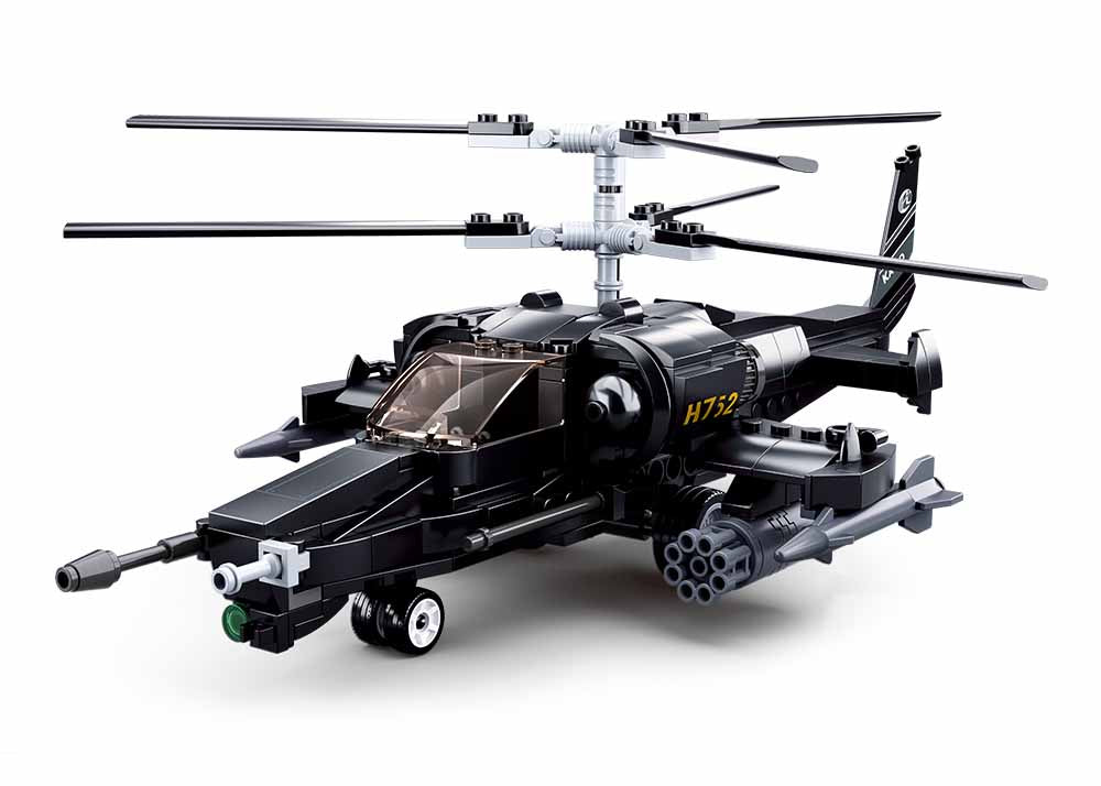 Sluban Black Shark Helicopter