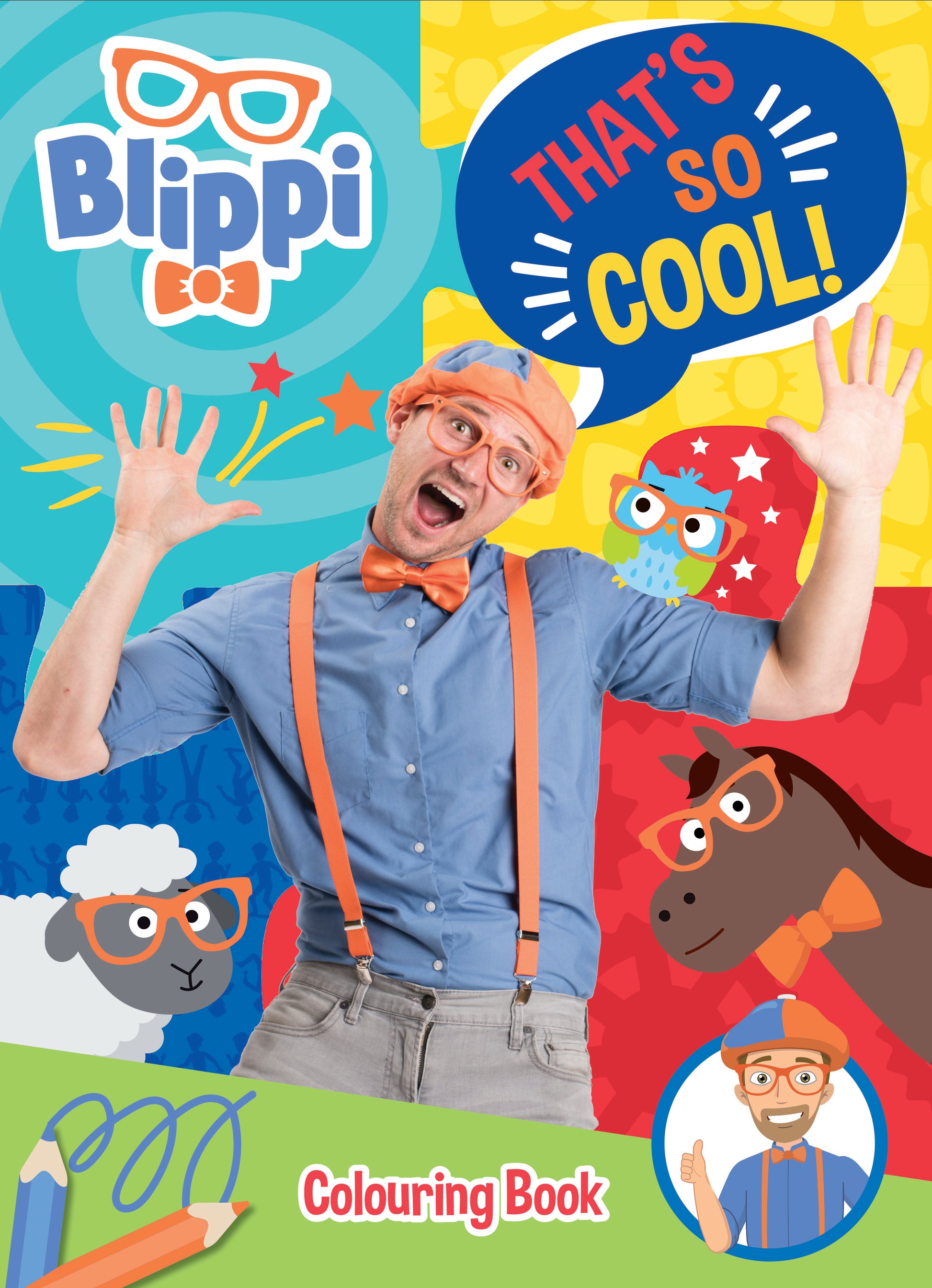 Blippi Colouring Book- 32page