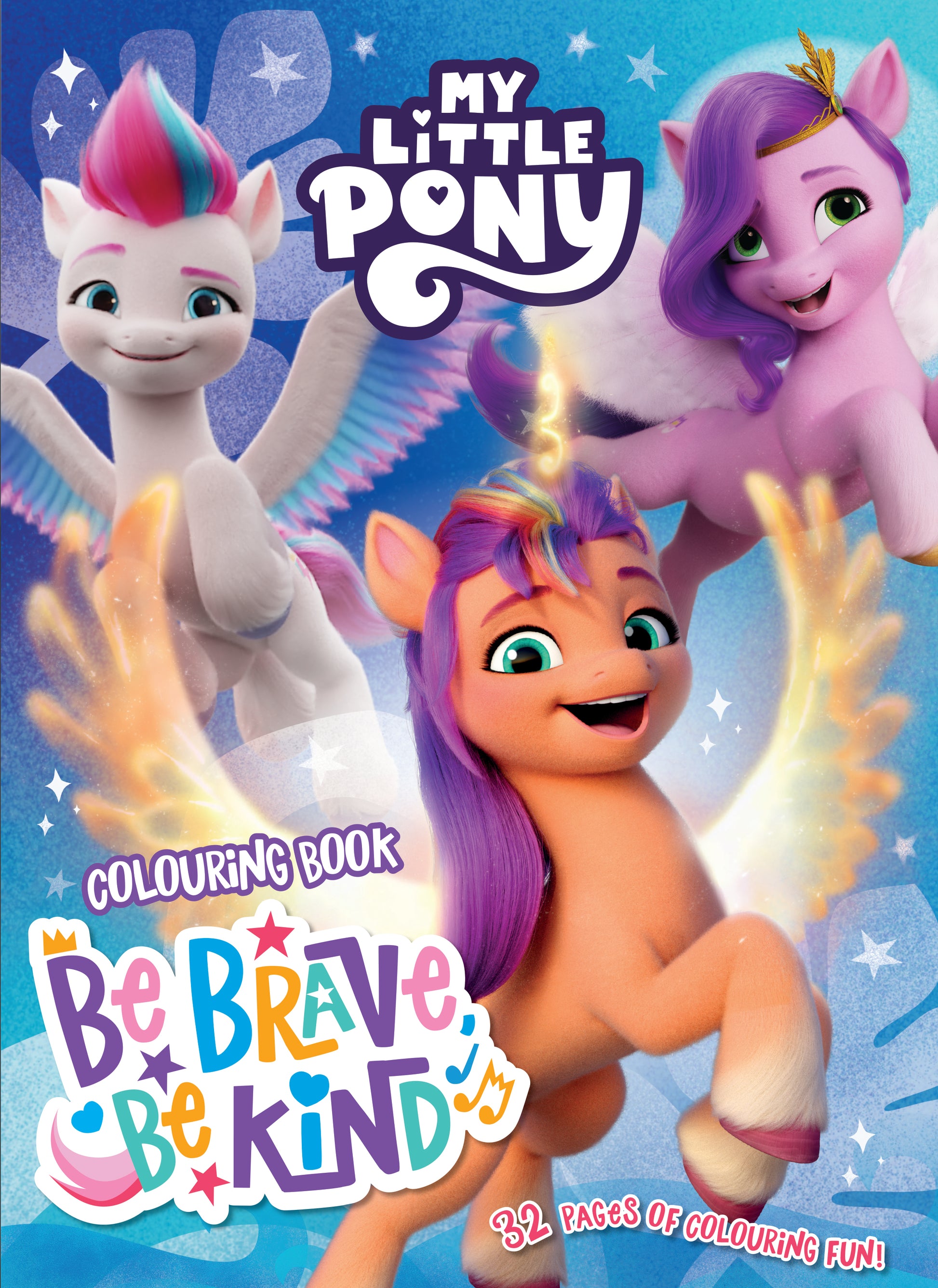 My Little Pony Be Brave, Be Kind Colouring Book- 32page