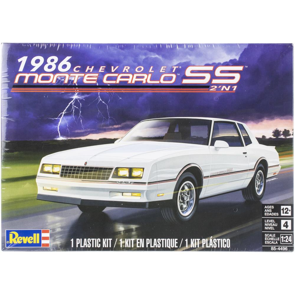 Revell '86 Chevy Monte Carlo SS 2 In 1 Model Car Kit