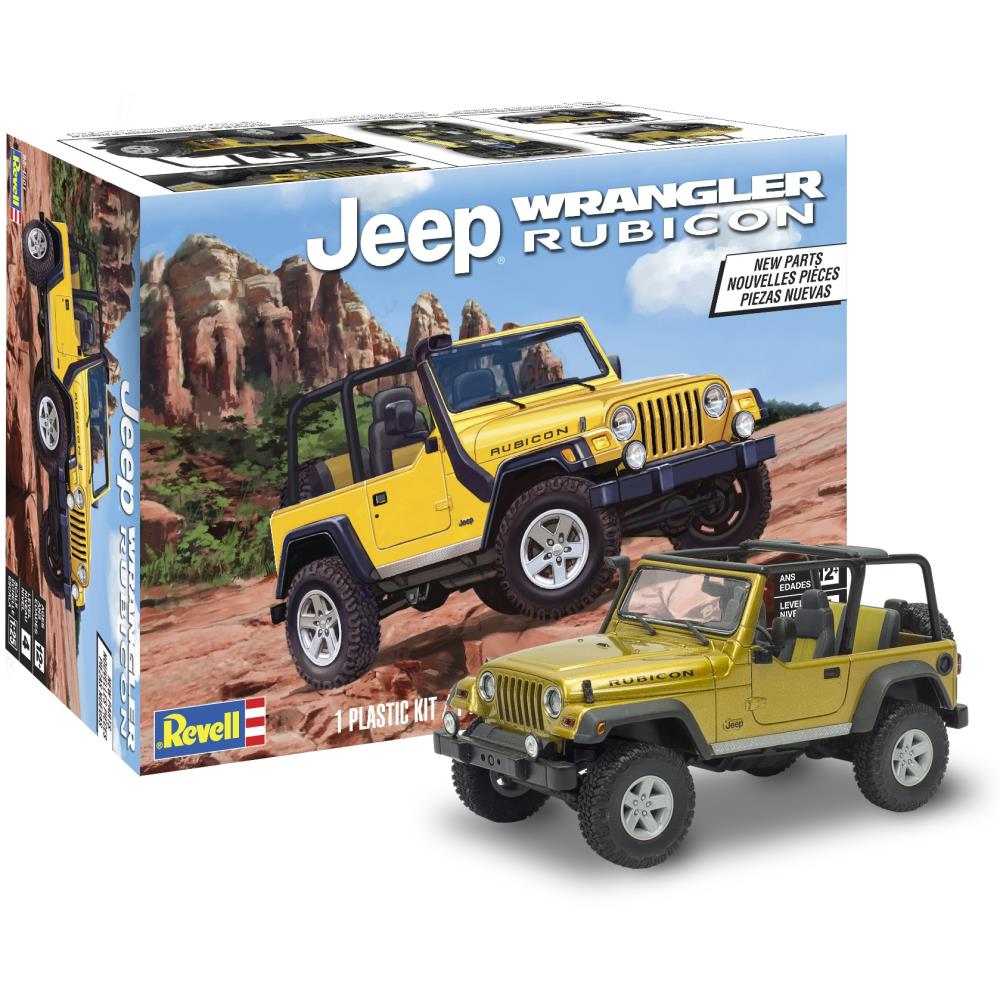 Revell Jeep Wrangler Rubicon Model Car Kit