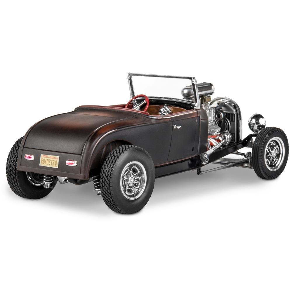 Revell Ford Model A Roadster Model Car  Kit 2 In 1