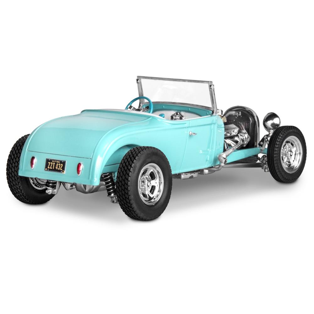 Revell Ford Model A Roadster Model Car  Kit 2 In 1