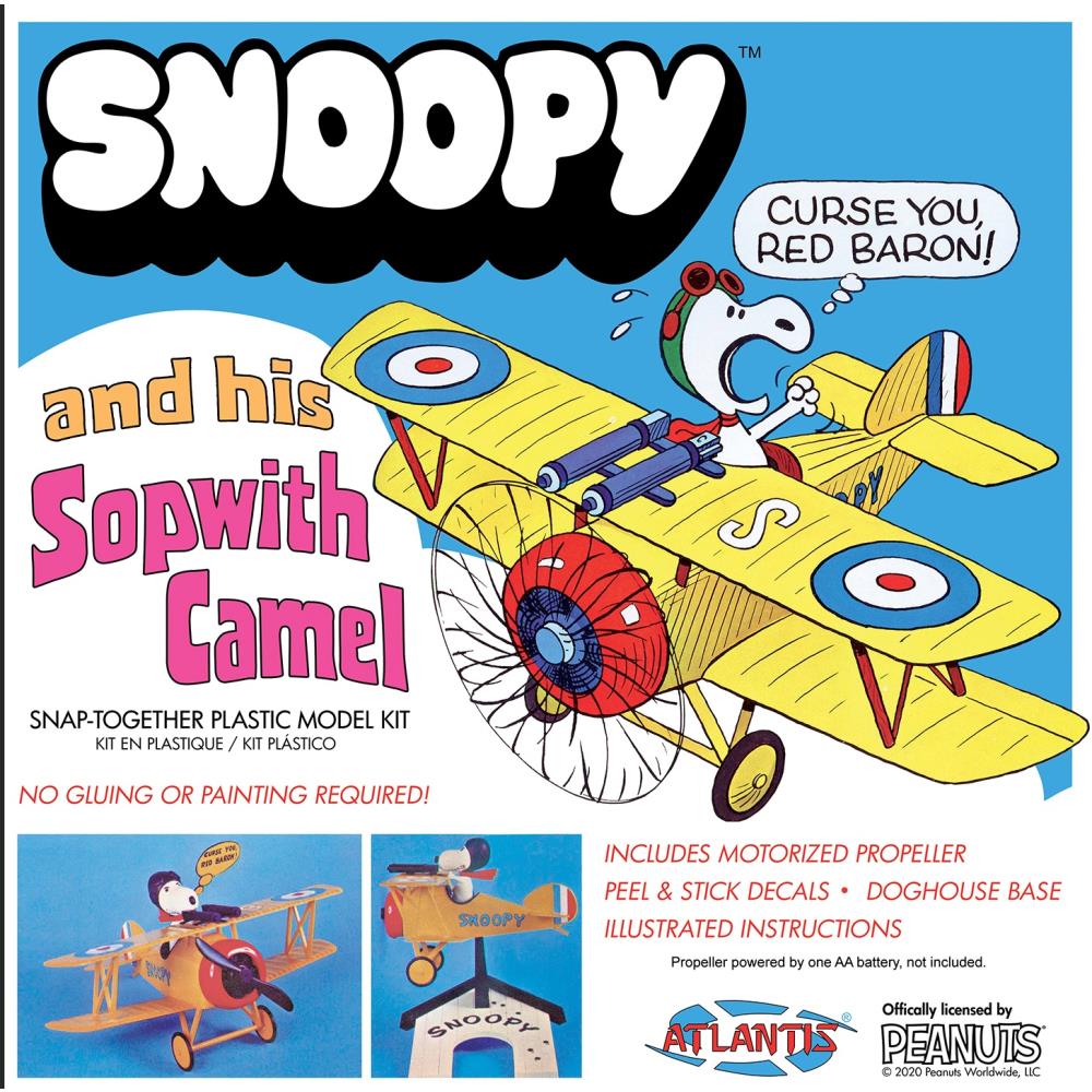 Atlantis Snoopy's Sopwith Camel