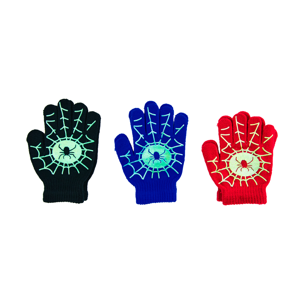 Halloween Gloves Kids Glow In The Dark