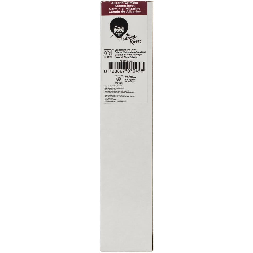 Bob Ross Landscape Oil Paint, Alizarin Crimson- 200ml