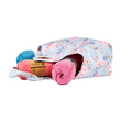 Mayd Reversible Knitting Storage Bag, Daisy Posy