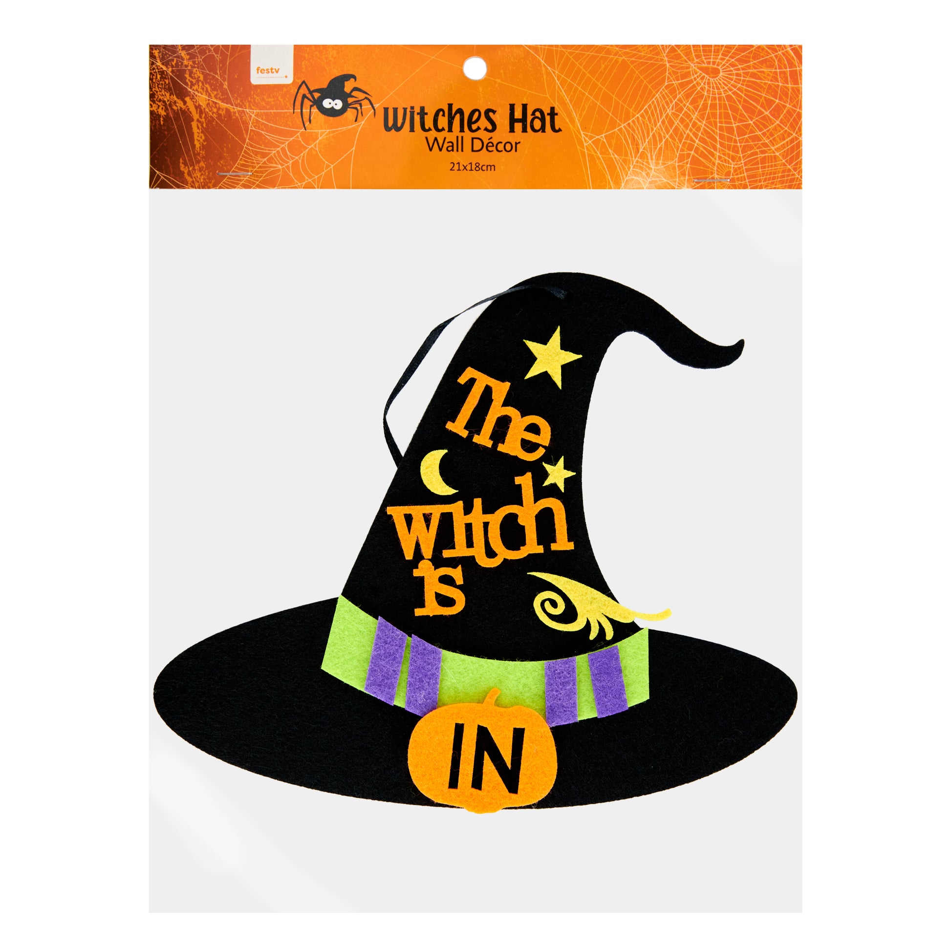 Halloween Witch Hat Wall Decor