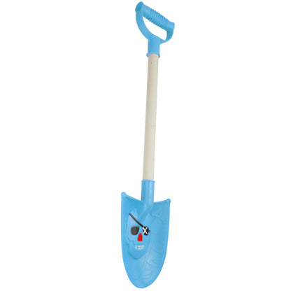 Beach Shovel With Wood Handle, Pirate- Small