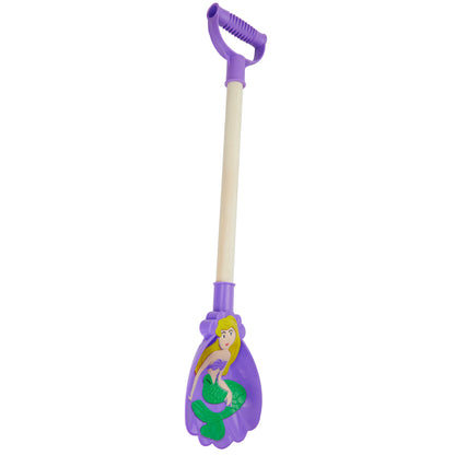 Beach Shovel With Wood Handle, Mermaid- Large