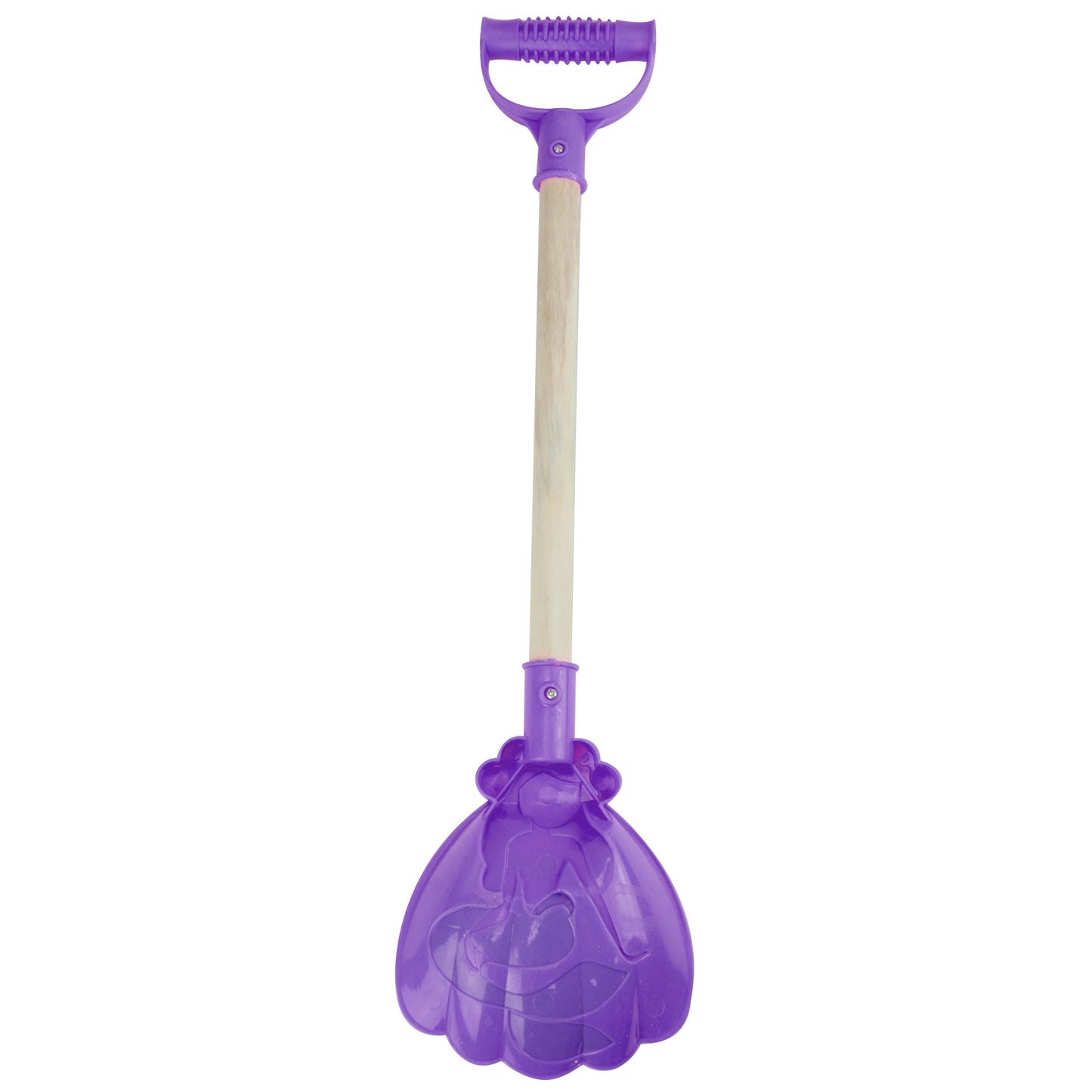 Beach Shovel With Wood Handle, Mermaid- Large