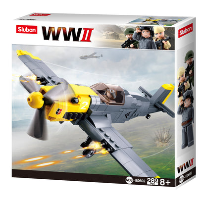 Sluban Model Bricks, WWII Plane Messerschmitt