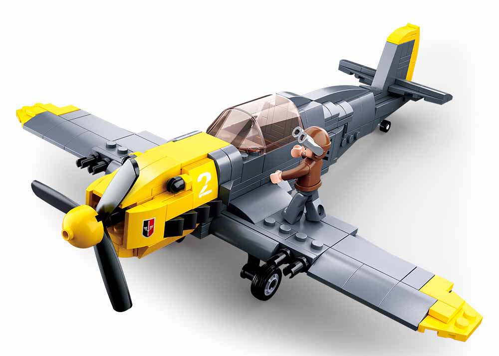 Sluban Model Bricks, WWII Plane Messerschmitt