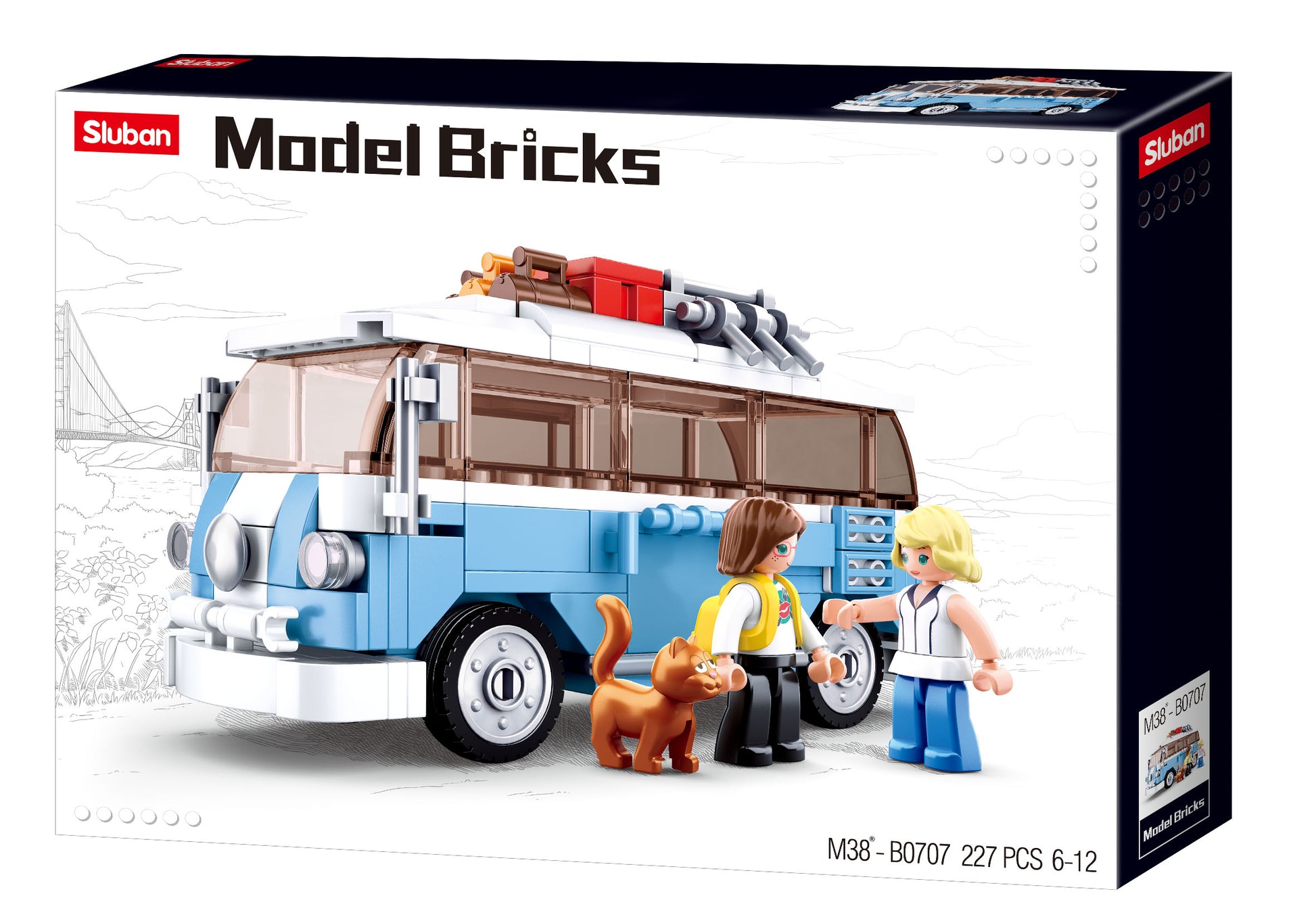 Sluban Model Bricks, Campervan