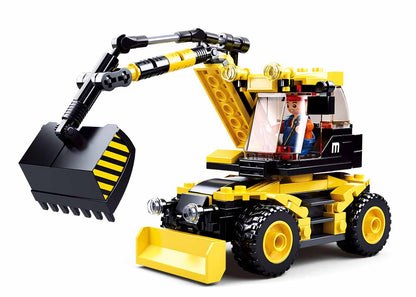 Sluban Model Bricks, Town Excavator/Lifter