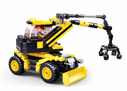 Sluban Model Bricks, Town Excavator/Lifter