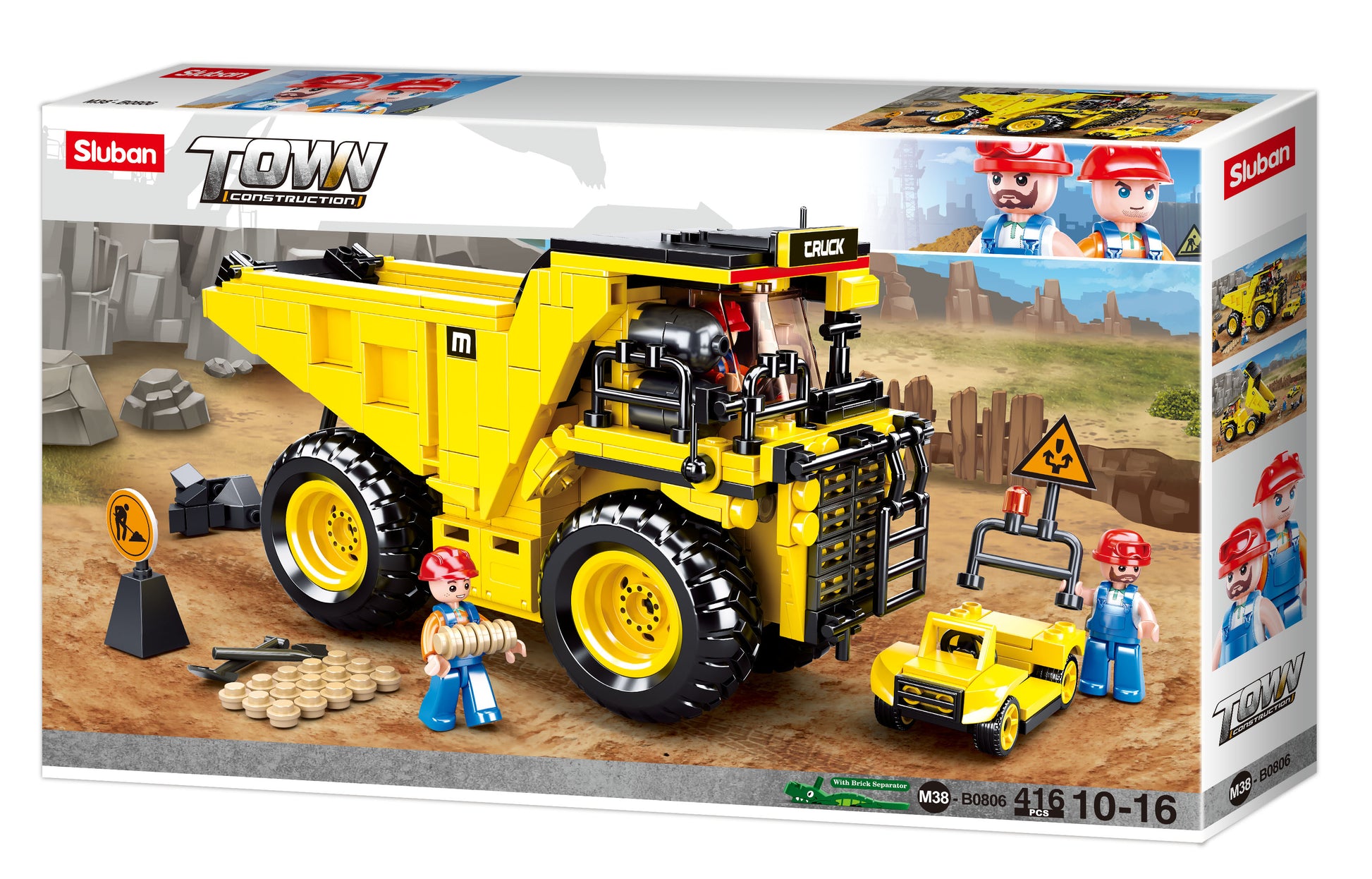 Sluban Model, Town Mining Dump Truck