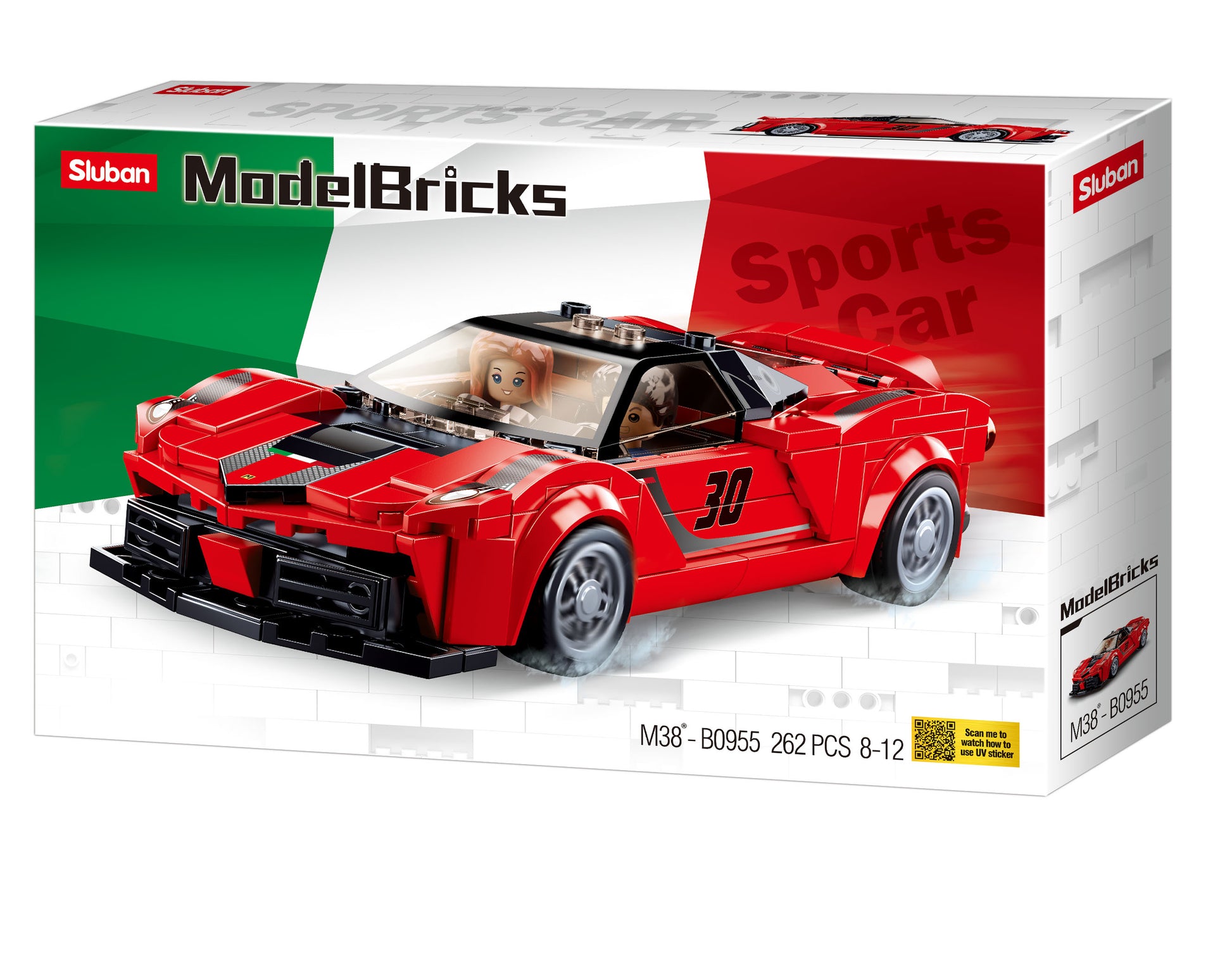 Sluban Model Bricks, Racing Car